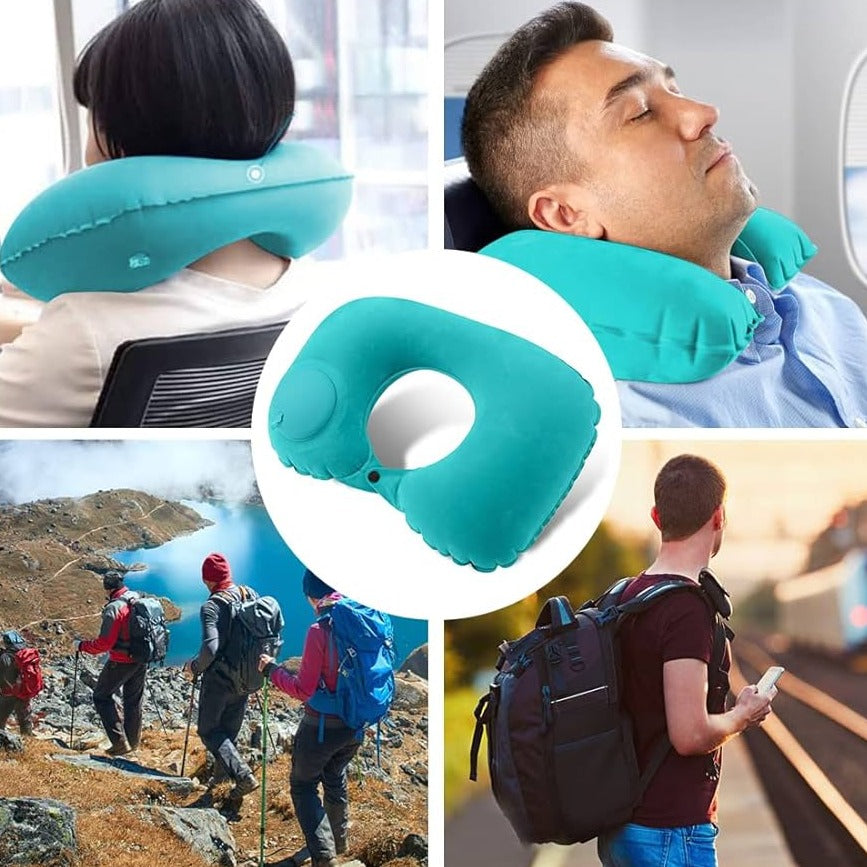 Inflatable Air Filled Neck Pillow