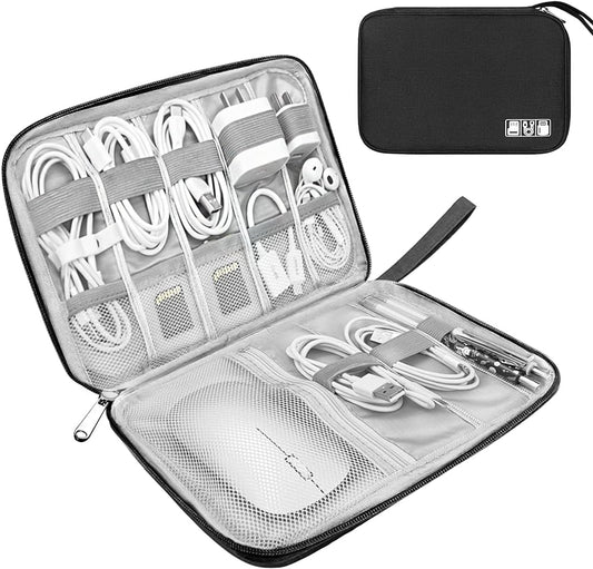 Gadgets Organizer Bag for Travel, Electronics Travel Case Organizer | Hybrica GO-ON 