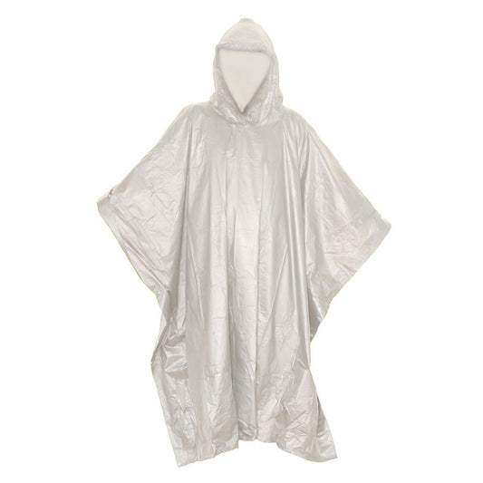 Disposable Rain Poncho for Travel & Outdoors, Unisex Raincoat (Pack of 5) | Hybrica GO-ON 