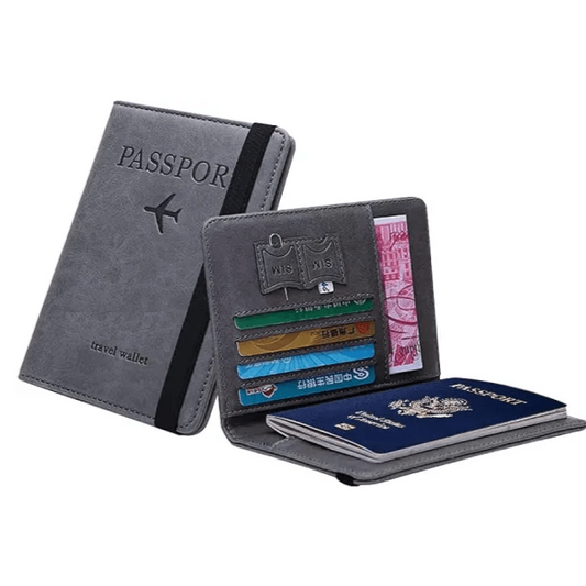 Passport cover holder case for travel, all in one travel wallet | Hybrica GO-ON 