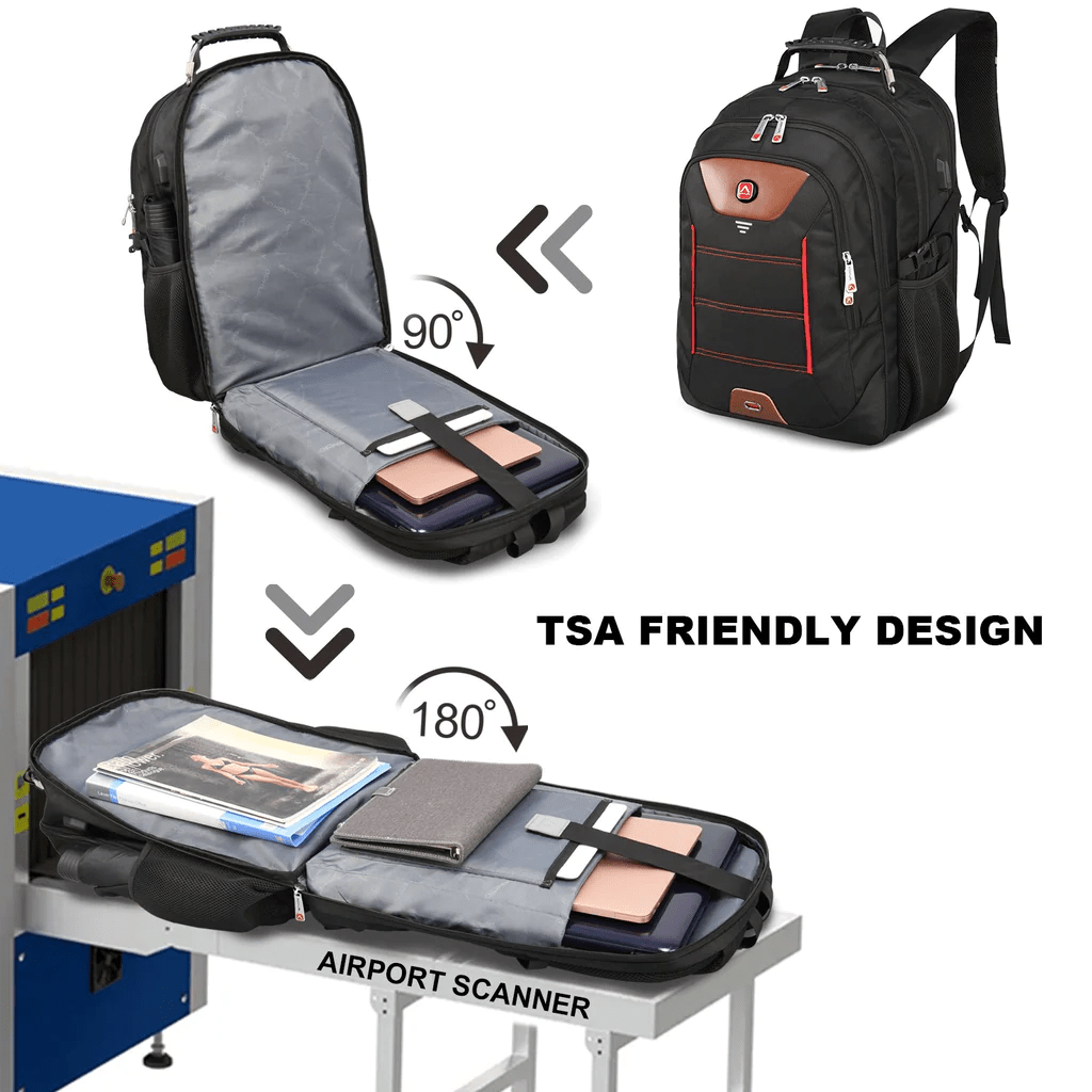Anti-Theft Laptop Backpack with USB