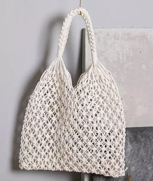 Cotton Mesh Tote Bag (Style-1)