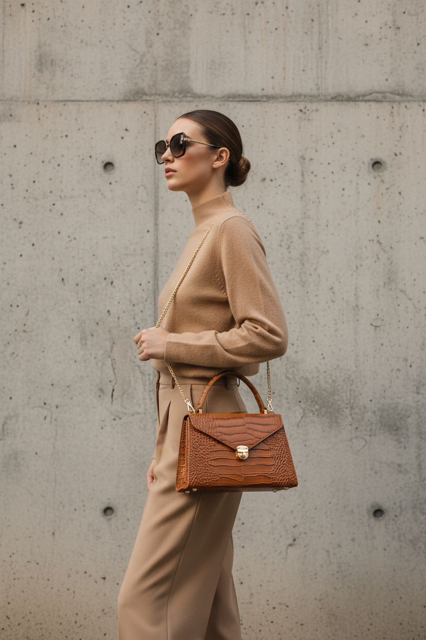 The Art of Quiet Luxury: Structured Top Handle Handbags Crafted in India