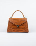 Hybrica Classique Tan Crocodile Skin