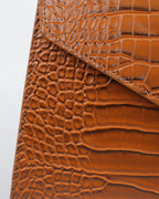 Hybrica Classique Tan Crocodile Skin
