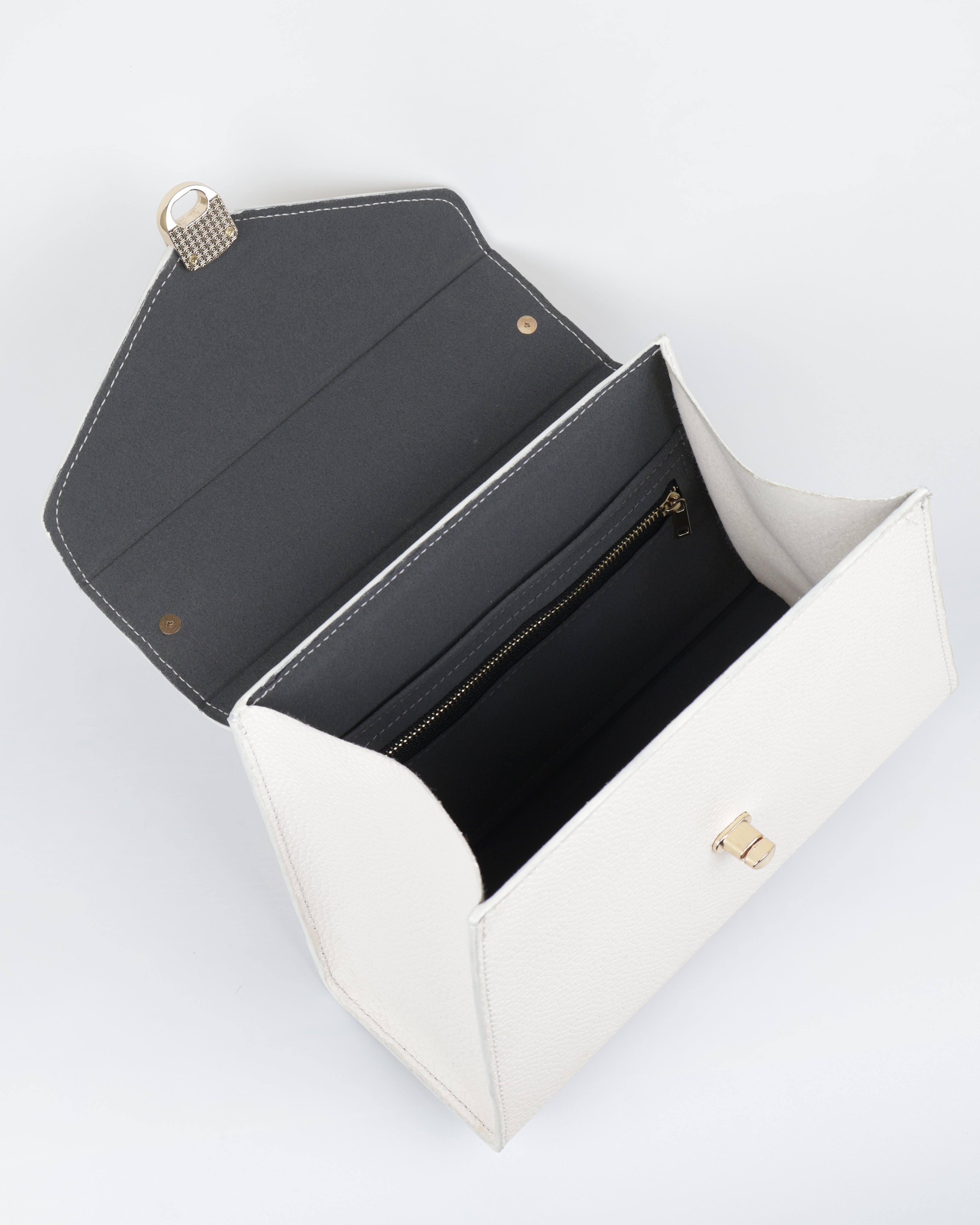 Hybricá Clássique White Pebbled - Small