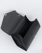 Hybrica Classique Black Smooth Vegan Leather Satchel Small