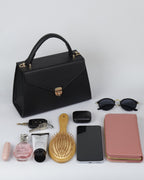 Hybrica Classique Black Pebbled Texture