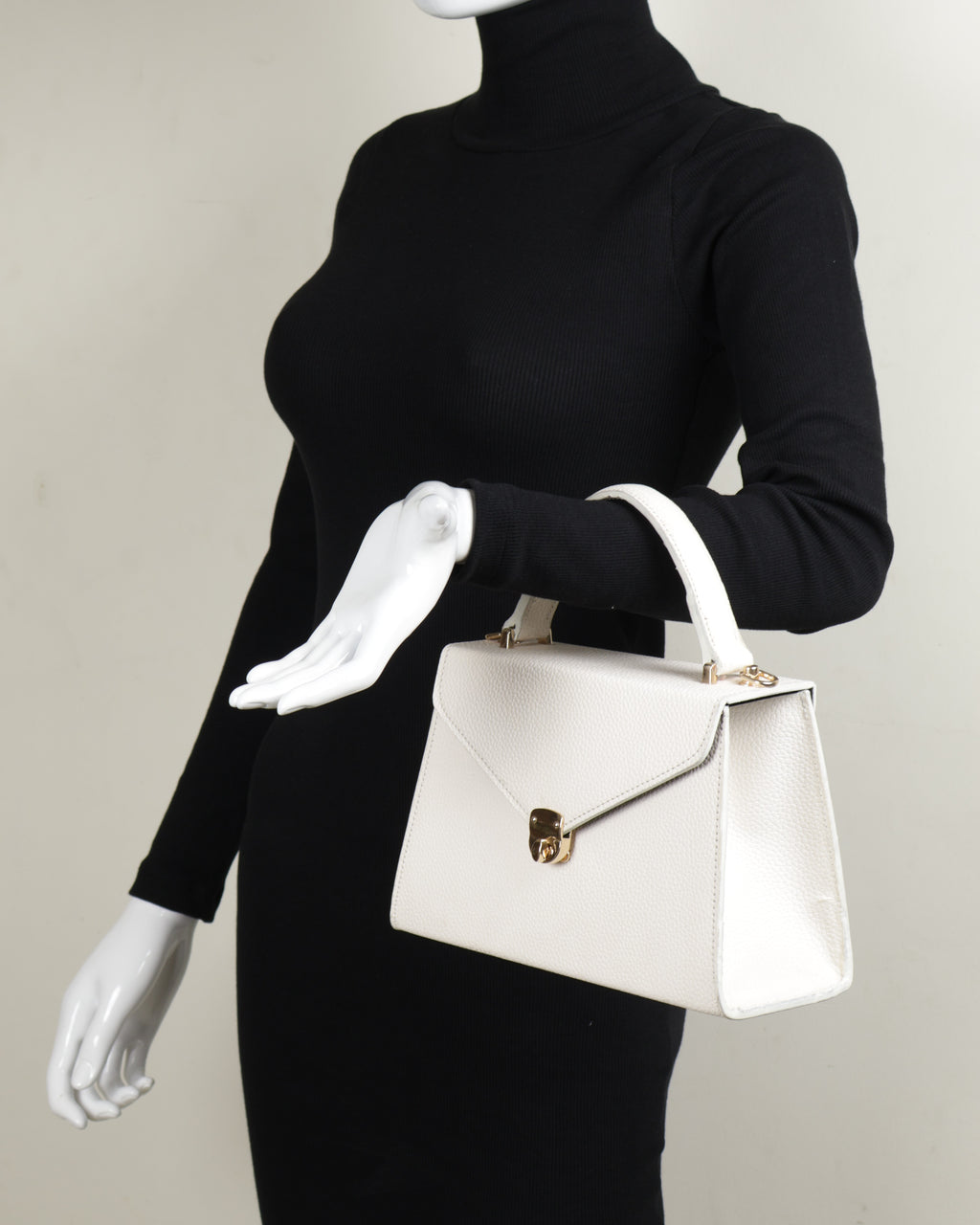 Hybricá Clássique White Pebbled - Small