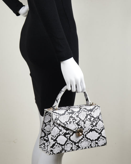 Hybricá Clássique White Python - Small