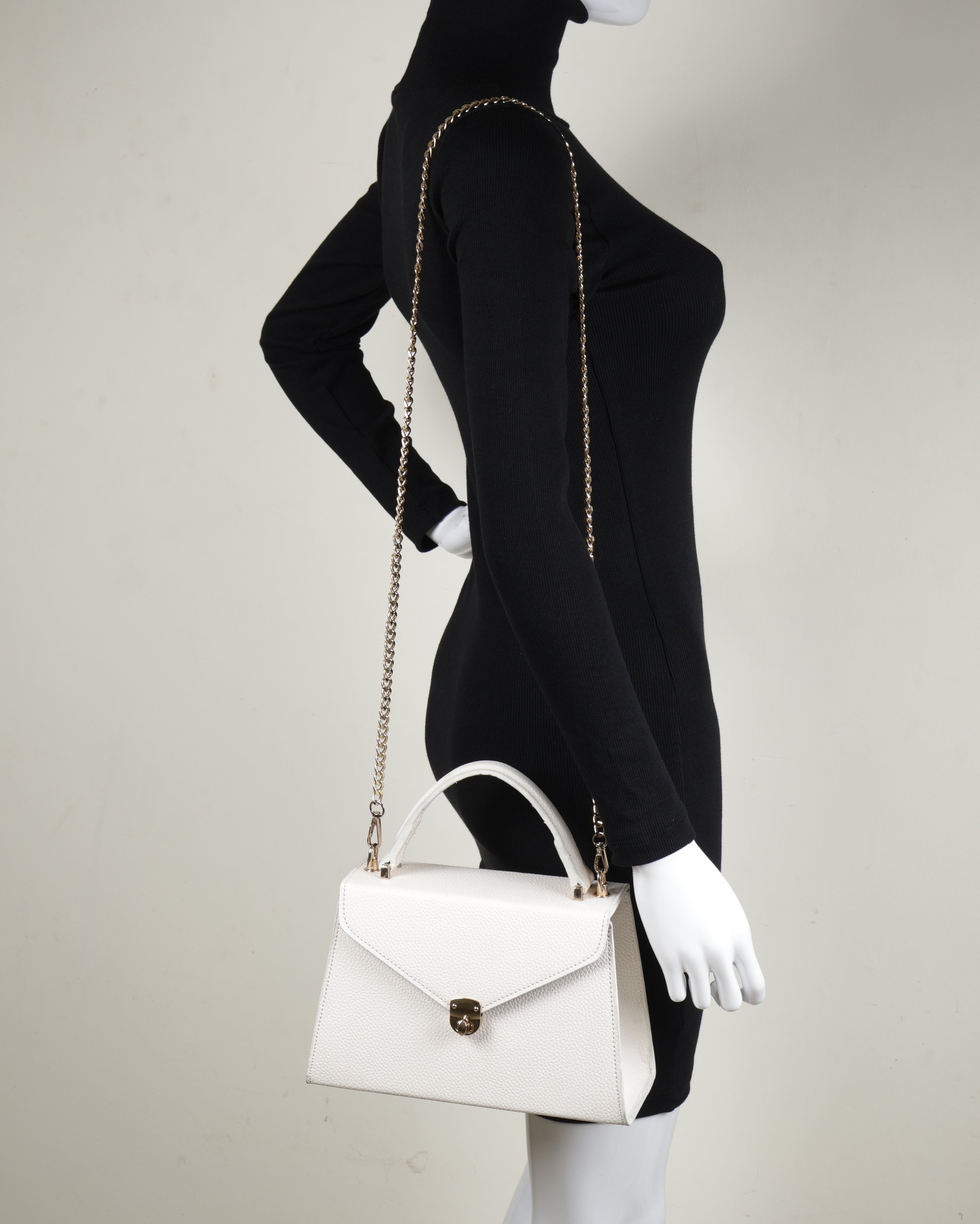 Hybricá Clássique White Pebbled - Small