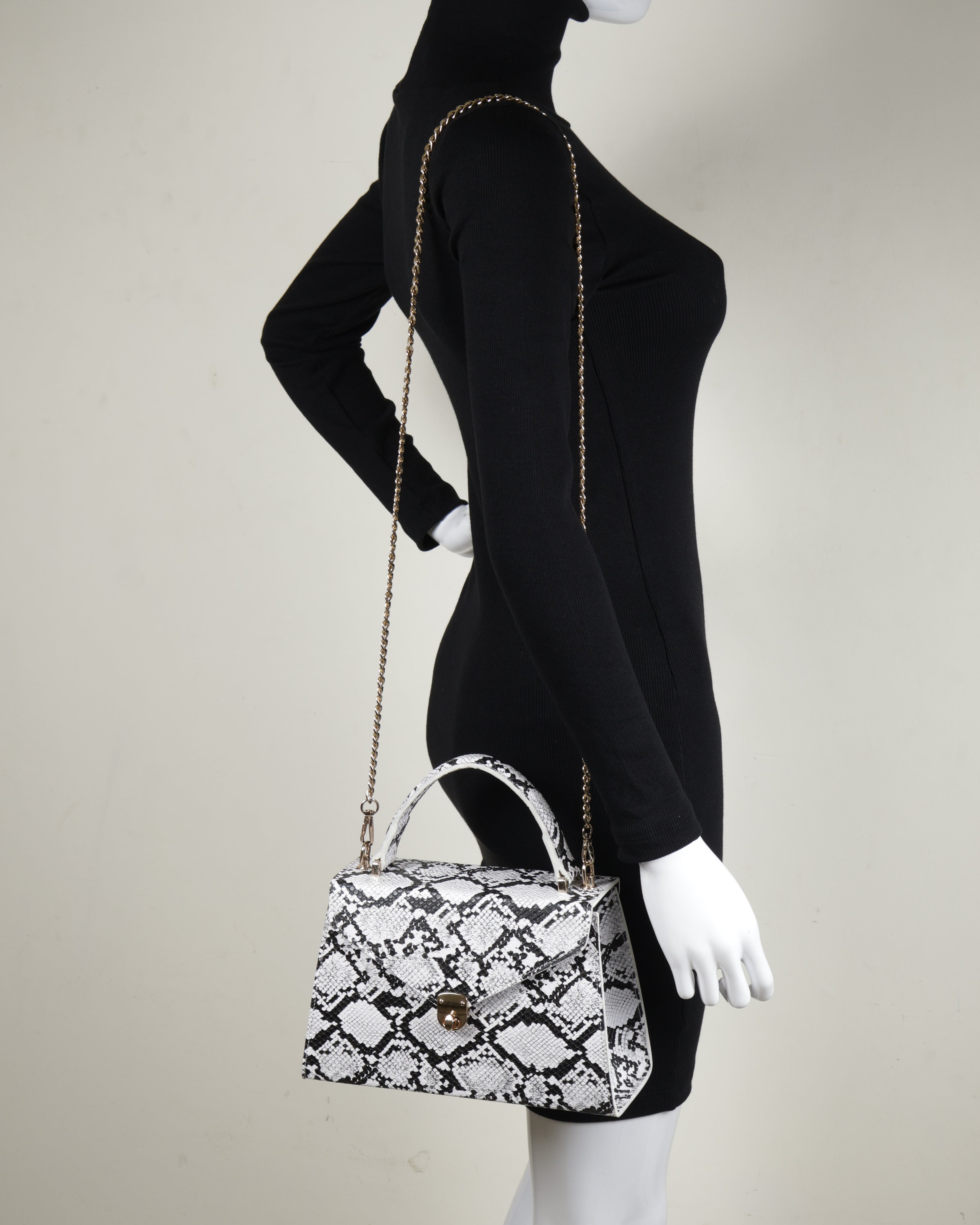 Hybricá Clássique White Python - Small