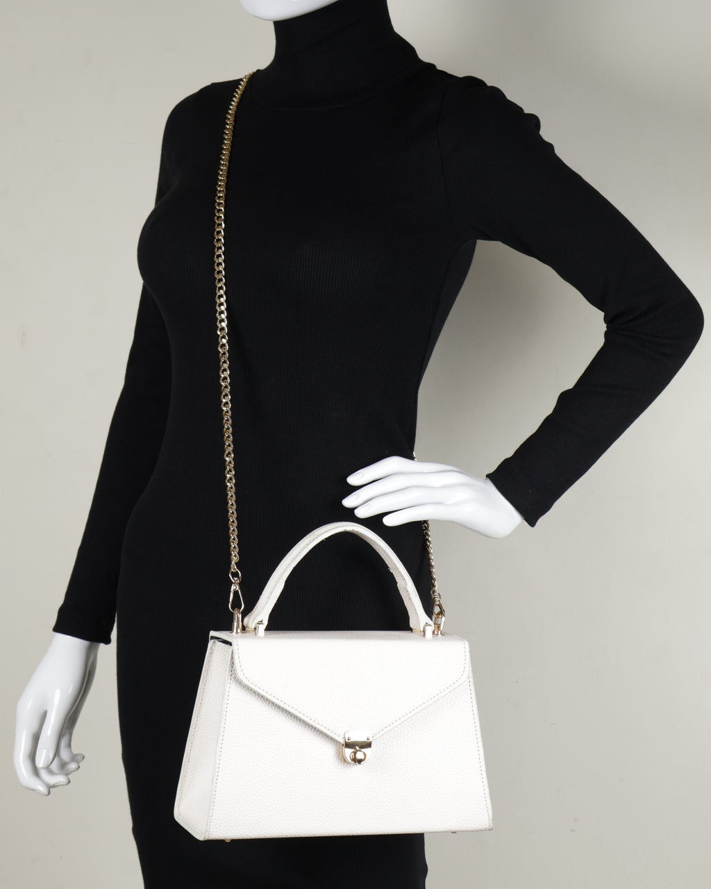 Hybricá Clássique White Pebbled - Small