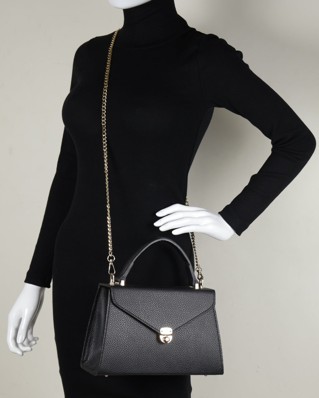 Hybricá Clássique Black Pebbled Texture