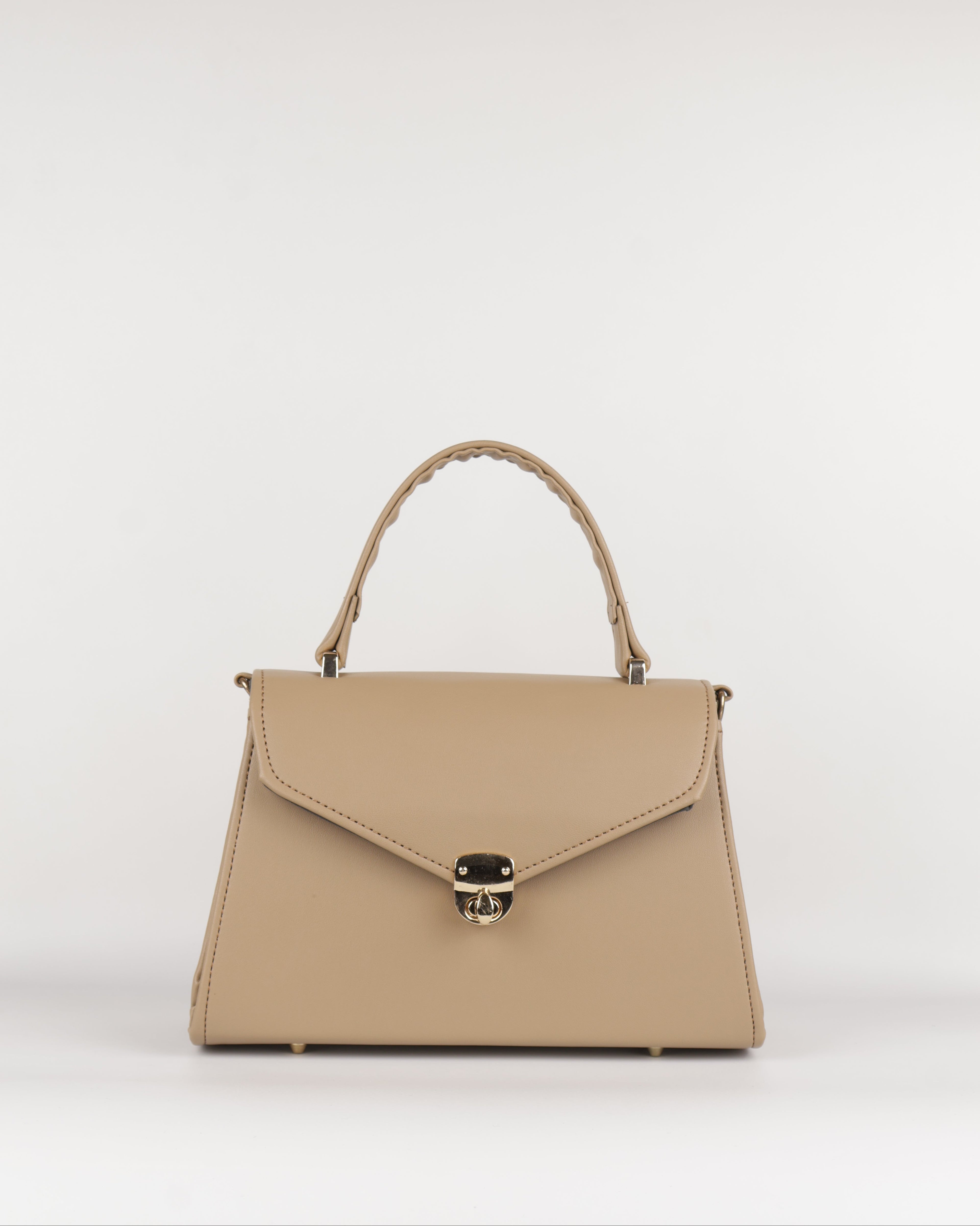 Classique Top Handle Bag - Taupe