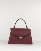 Classique Top Handle Bag - Burgundy
