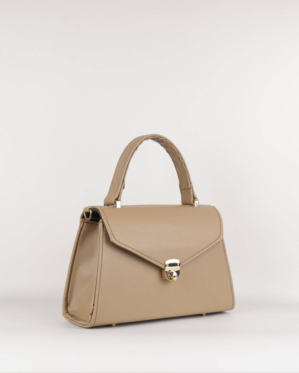 Classique Top Handle Bag - Taupe