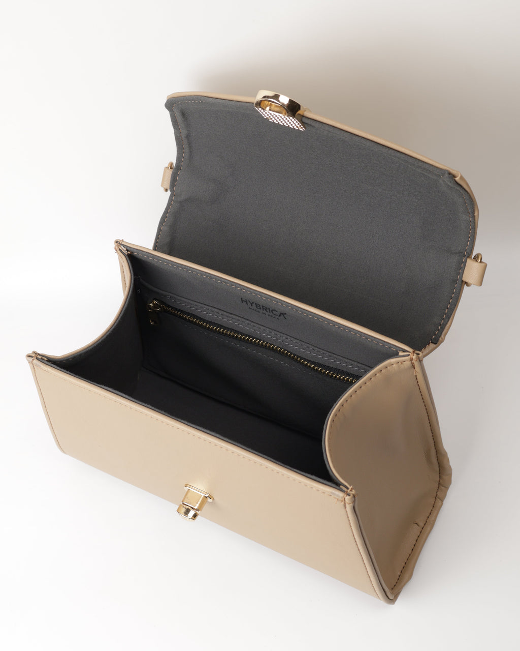 Classique Top Handle Bag - Taupe