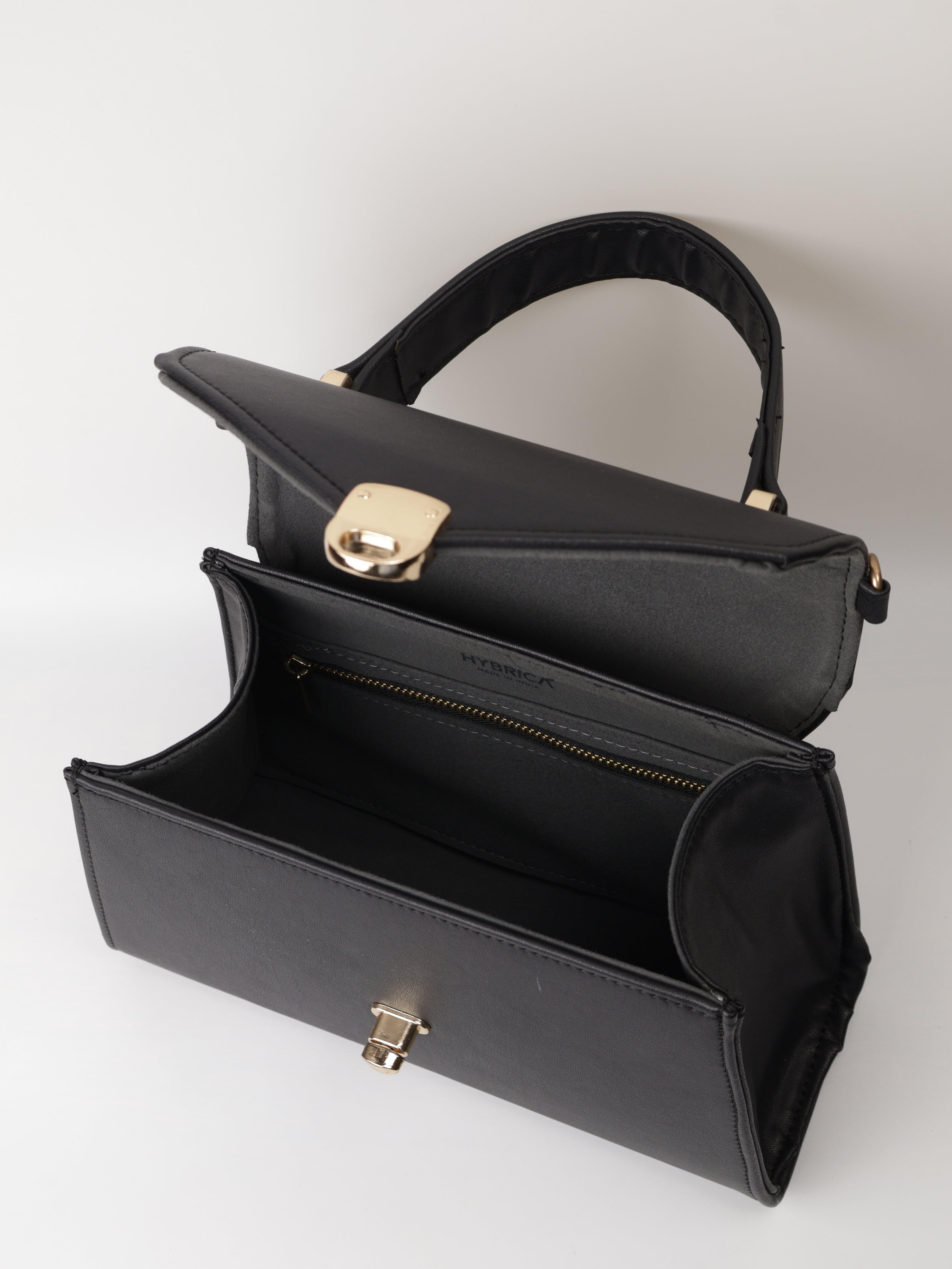 Classique Top Handle Bag - Black
