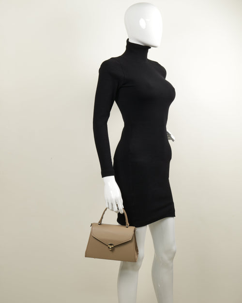 Classique Top Handle Bag - Taupe
