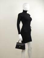 Classique Top Handle Bag - Black