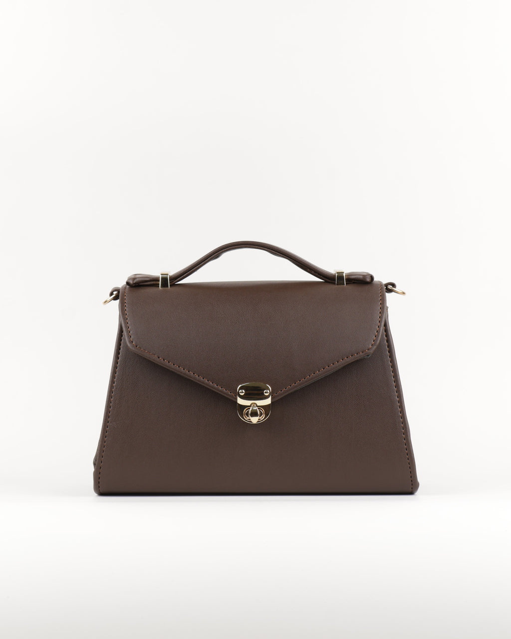 Classique Crossbody Bag - Chocolate Brown