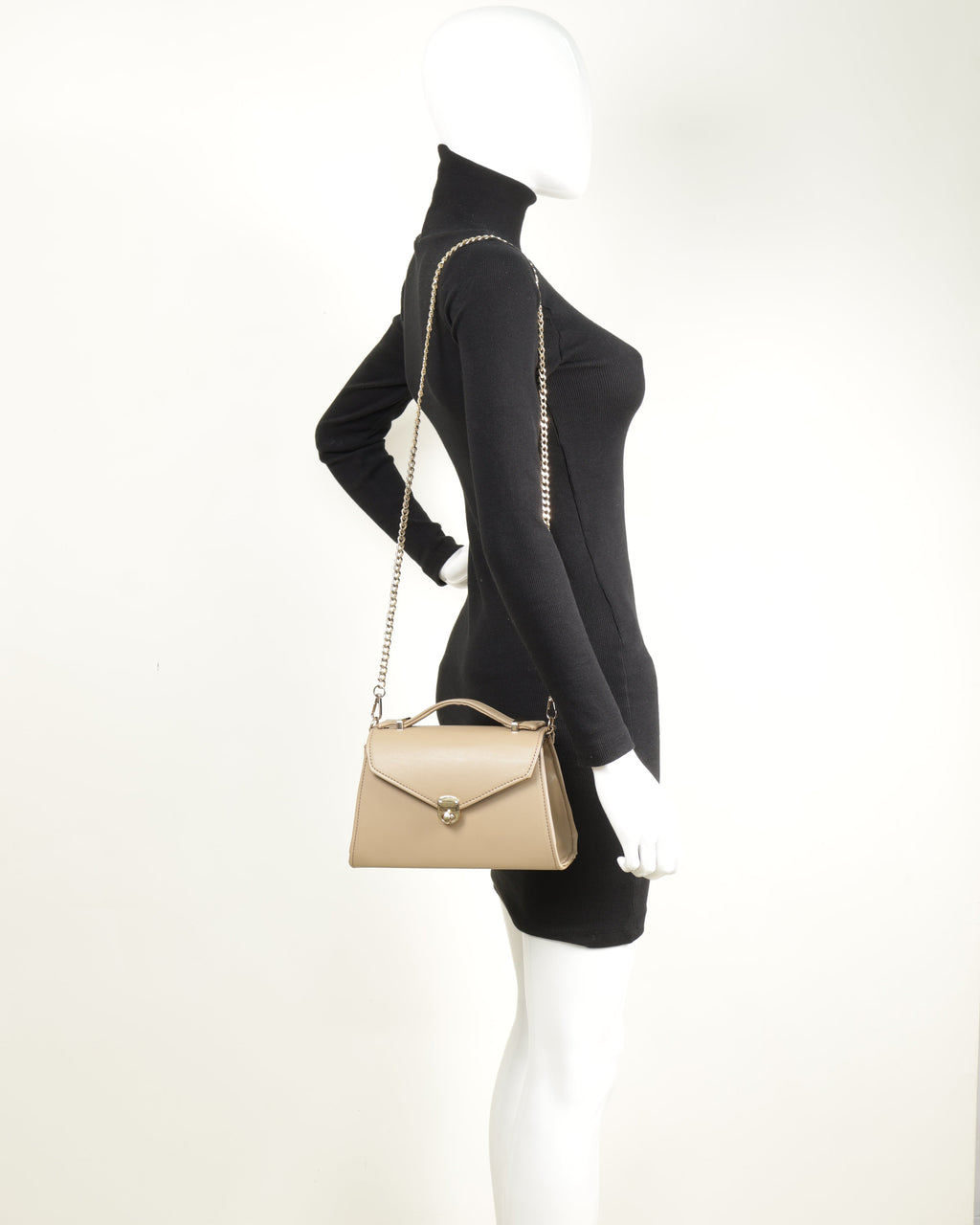 Classique Crossbody Bag - Taupe
