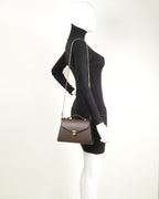 Classique Crossbody Bag - Chocolate Brown