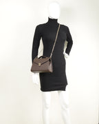 Classique Crossbody Bag - Chocolate Brown