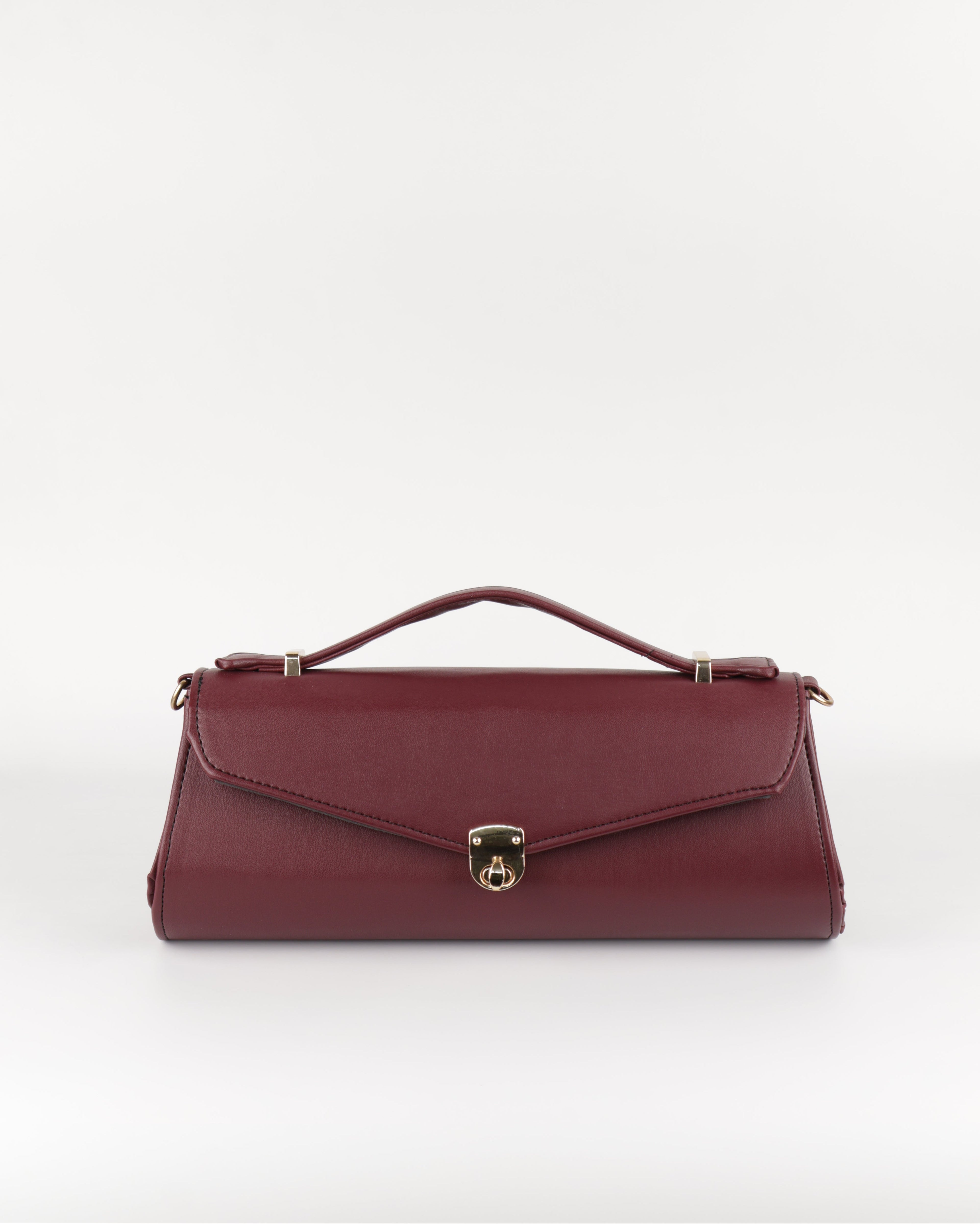 Classique Clutch Bag - Burgundy