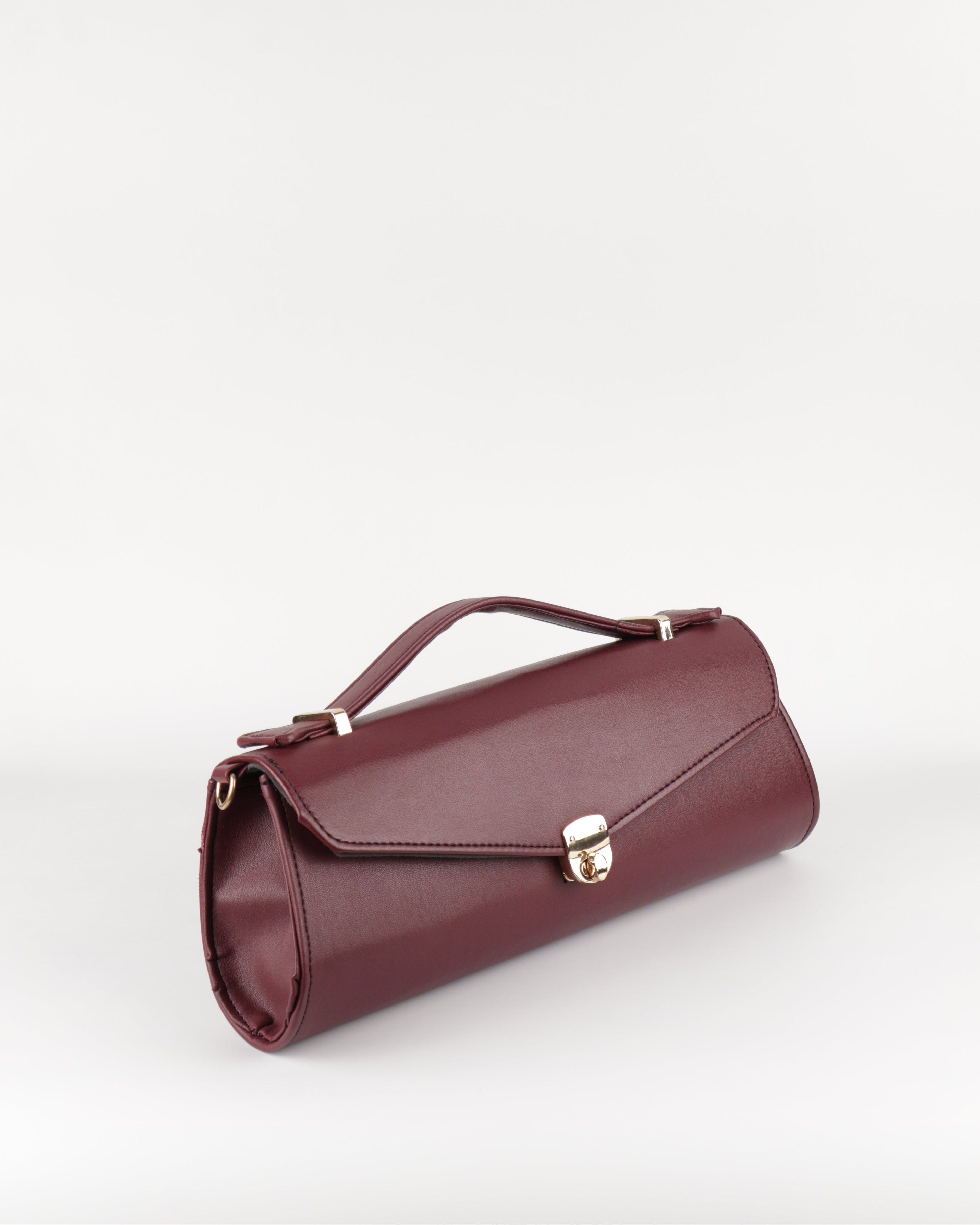 Classique Clutch Bag - Burgundy