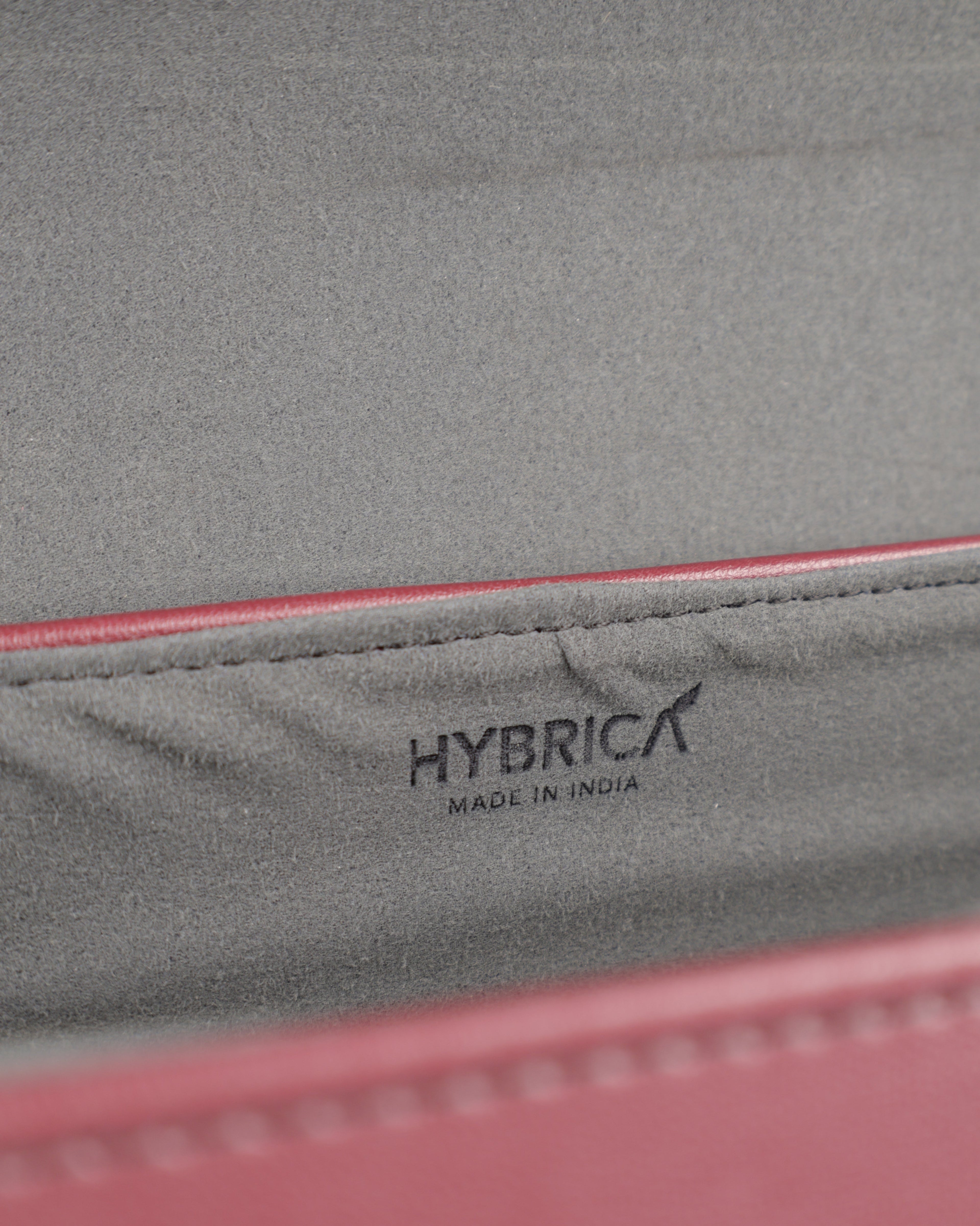 Classique Clutch Bag - Burgundy