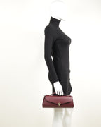 Classique Clutch Bag - Burgundy