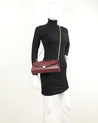 Classique Clutch Bag - Burgundy