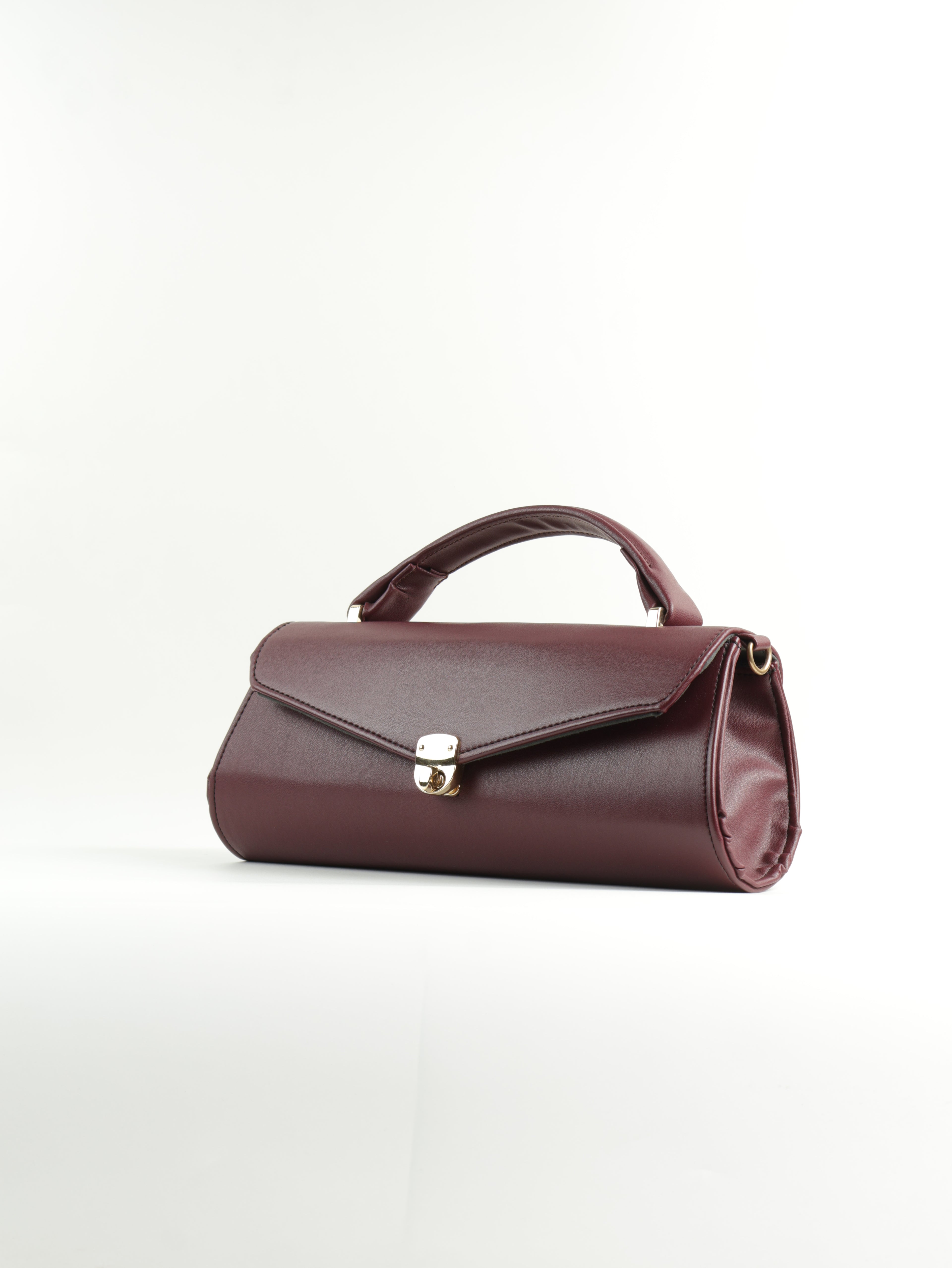 Classique Clutch Bag - Burgundy