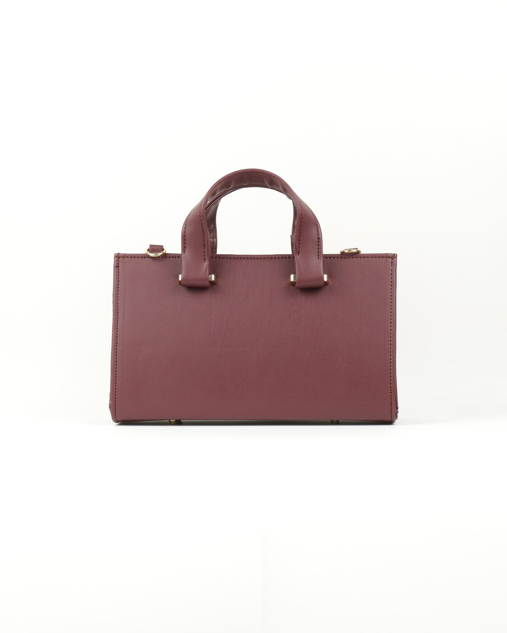 Symétri Mini Tote - Burgundy/Wine