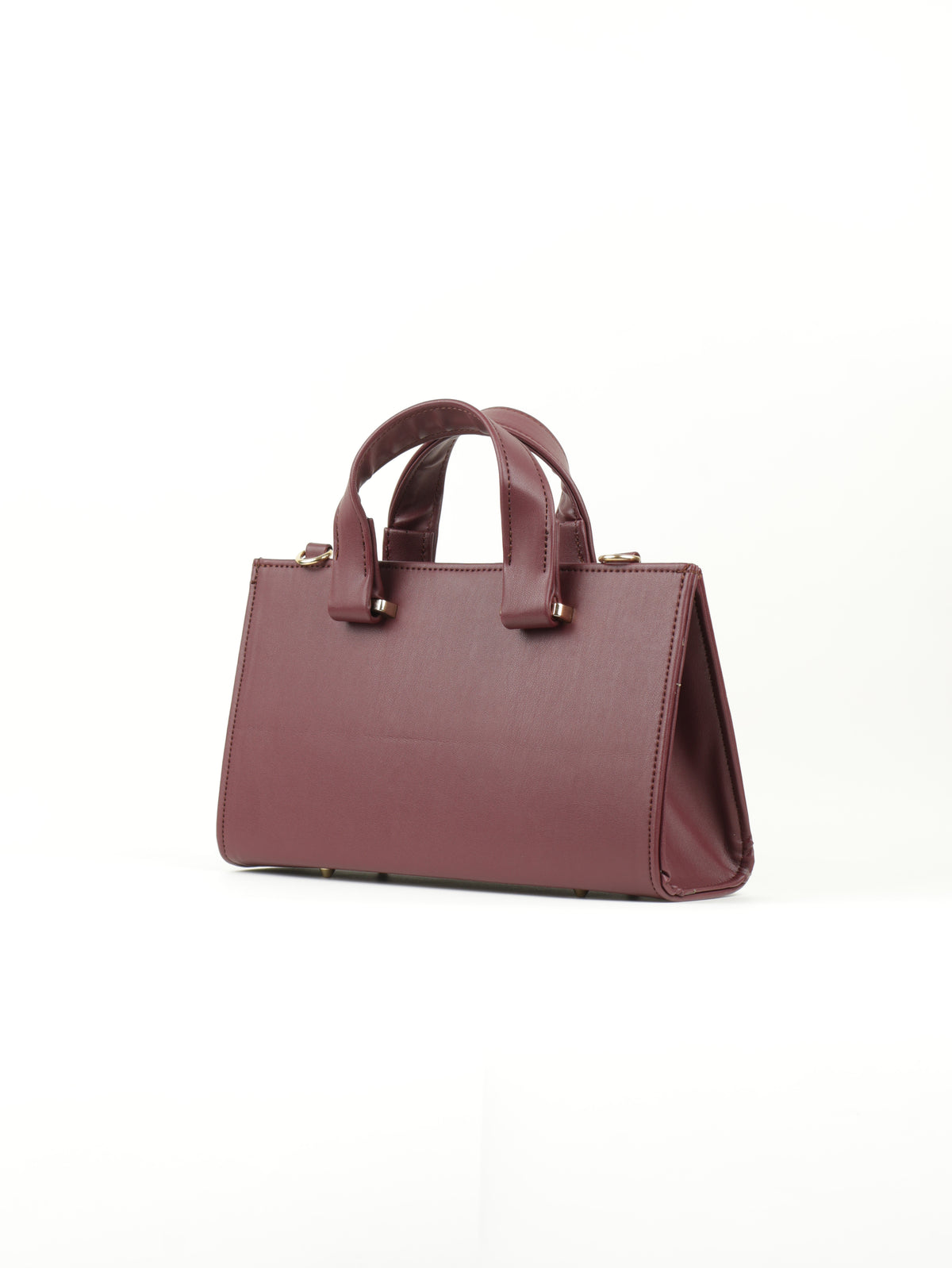 Symétri Mini Tote - Burgundy/Wine
