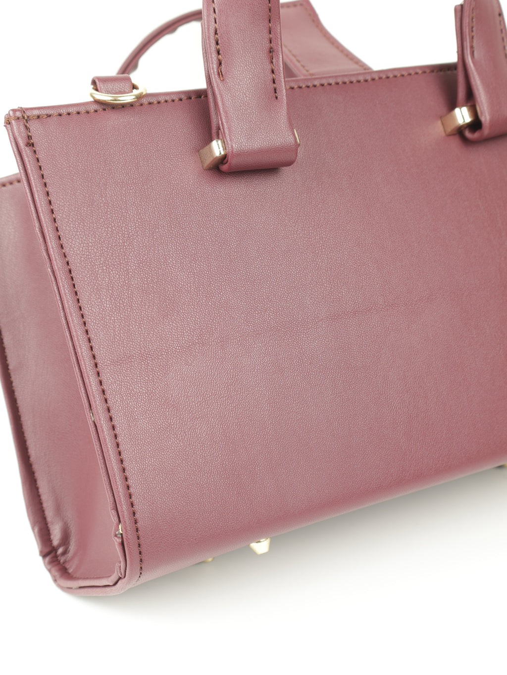 Symétri Mini Tote - Burgundy/Wine