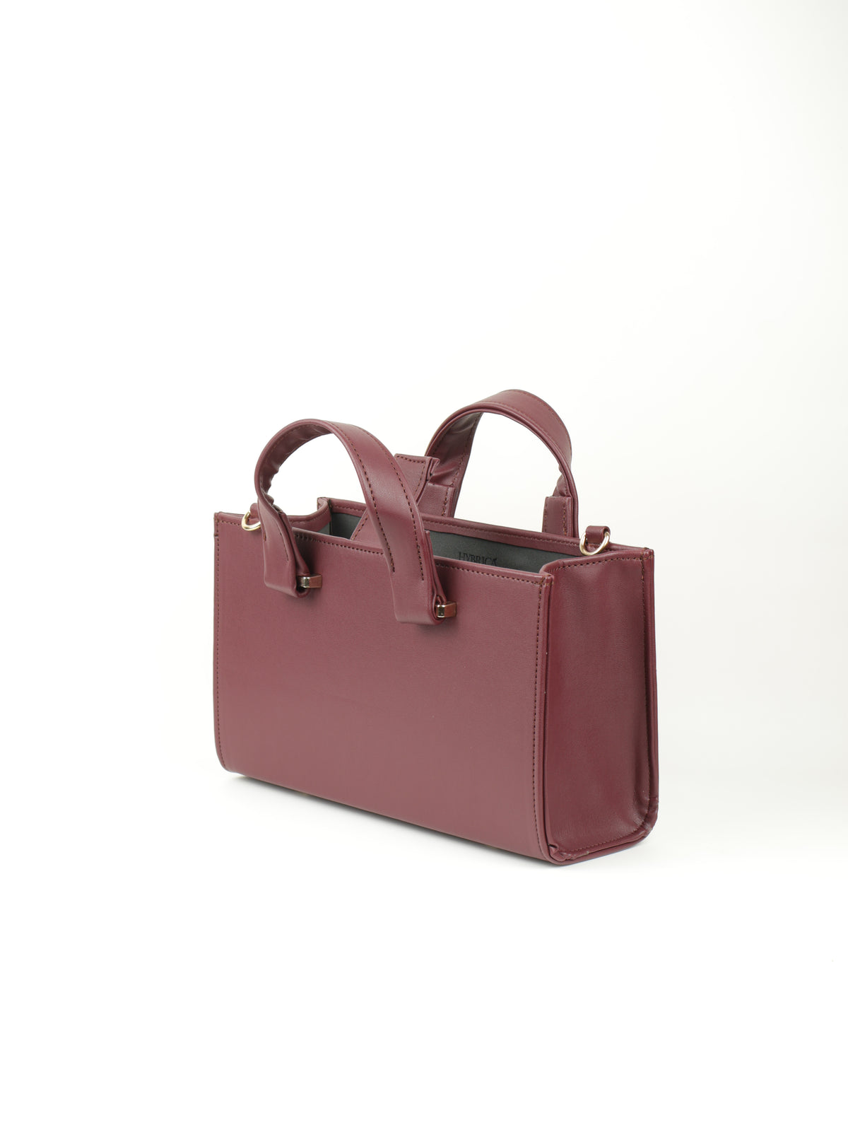 Symétri Mini Tote - Burgundy/Wine