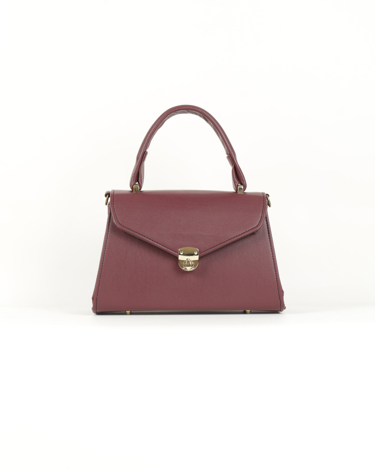 Clássique Smooth Top Handle - Burgundy/Wine