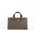 Symétri Smooth Mini Tote - Coffee Brown