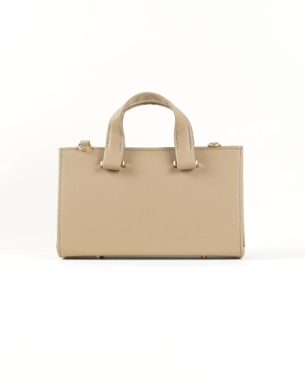 Symétri Smooth Mini Tote - Taupe/Greige