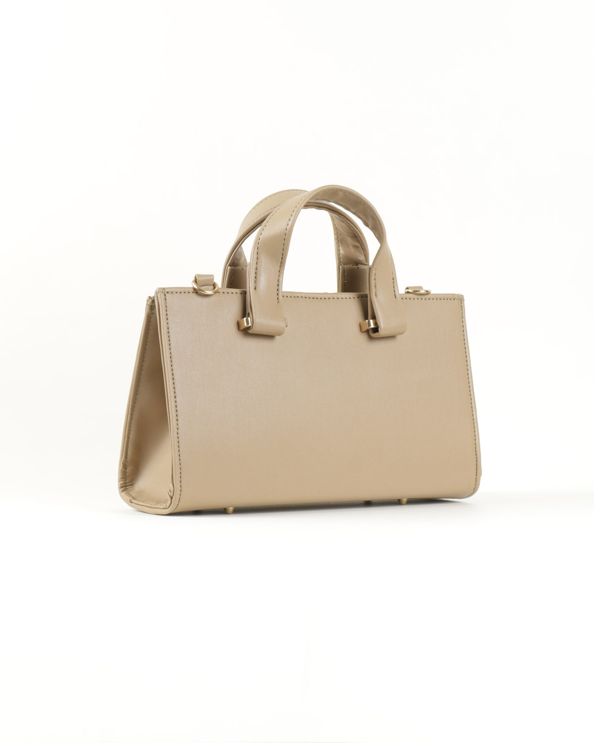 Symétri Smooth Mini Tote - Taupe/Greige