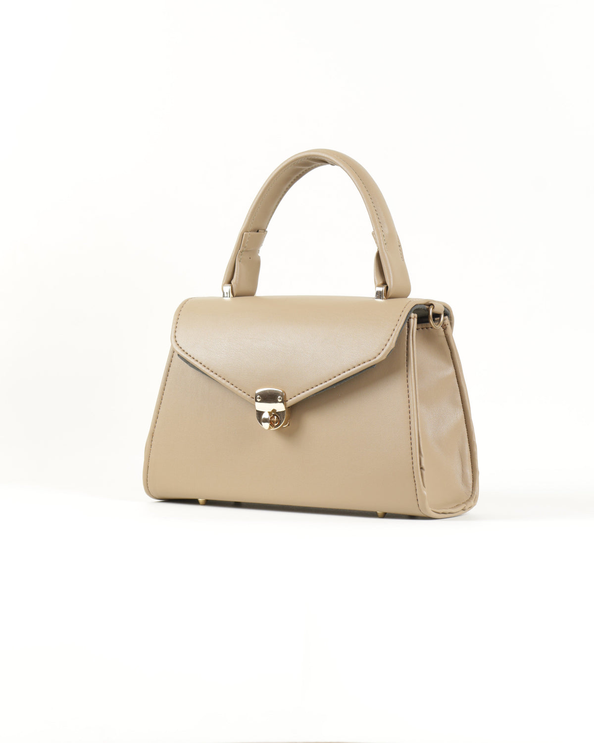 Clássique Smooth Top Handle - Taupe/Greige