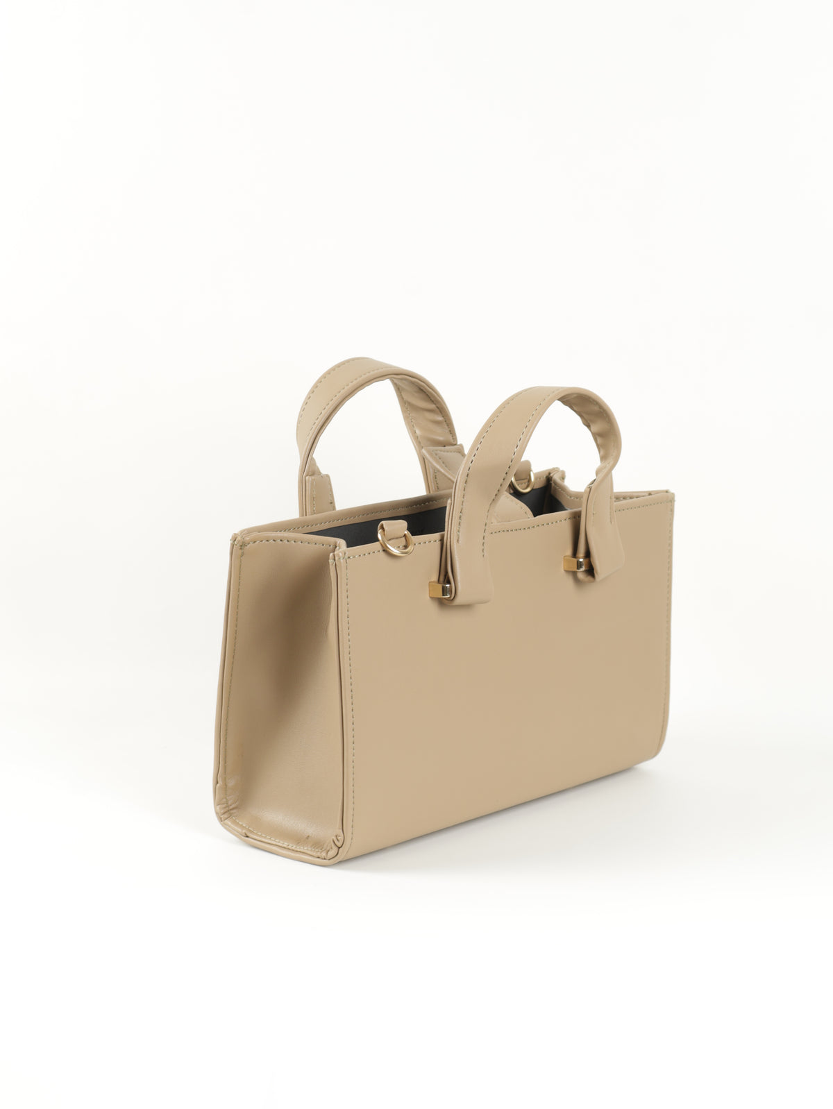 Symétri Smooth Mini Tote - Taupe/Greige