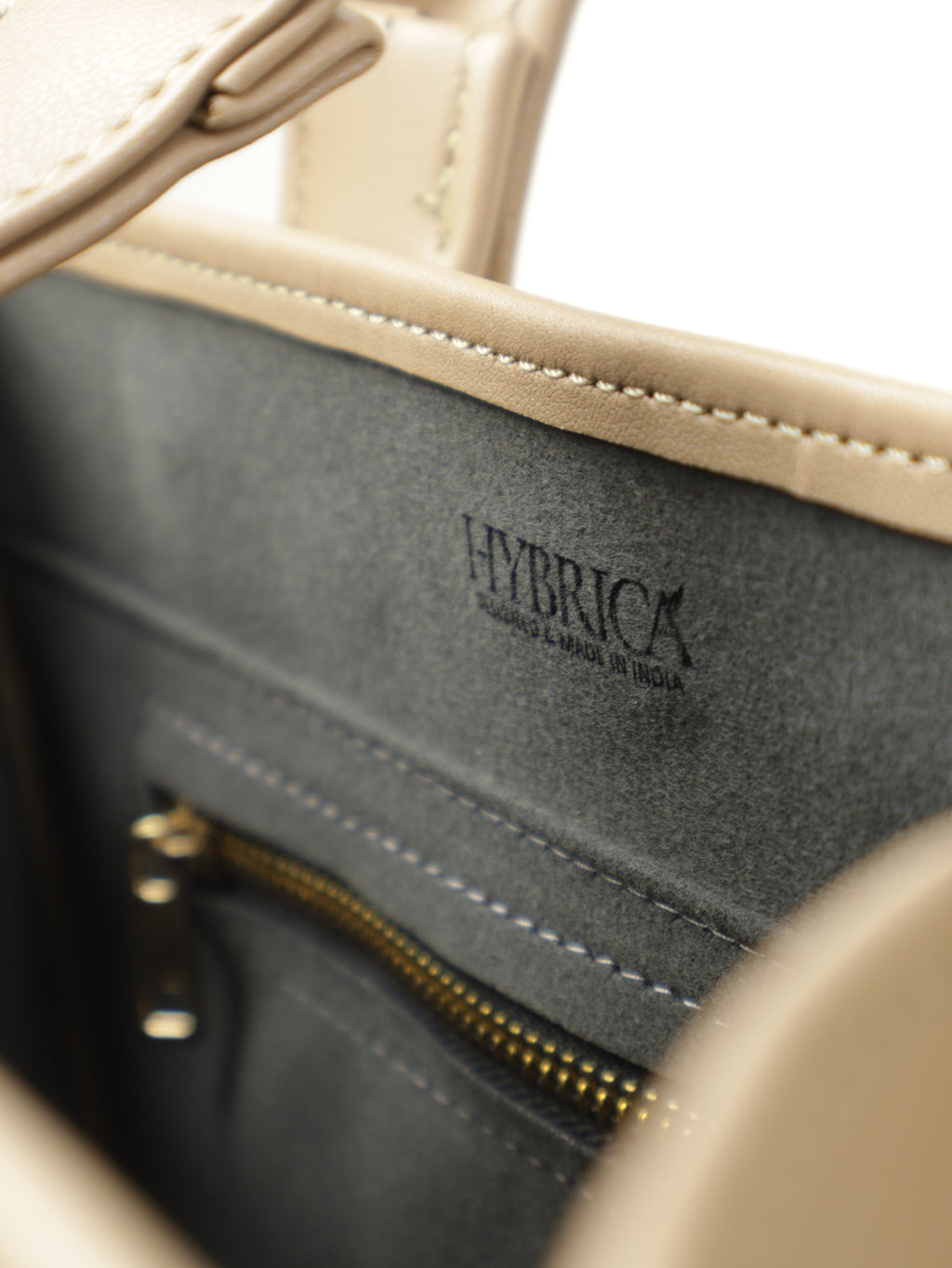 Symétri Smooth Mini Tote - Taupe/Greige