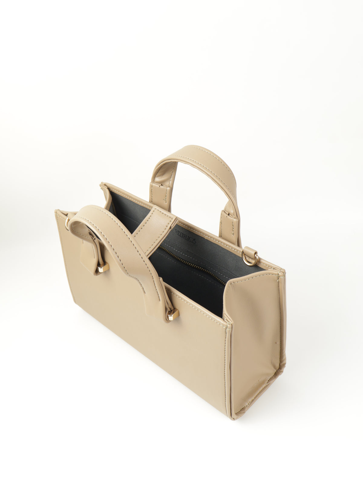Symétri Smooth Mini Tote - Taupe/Greige