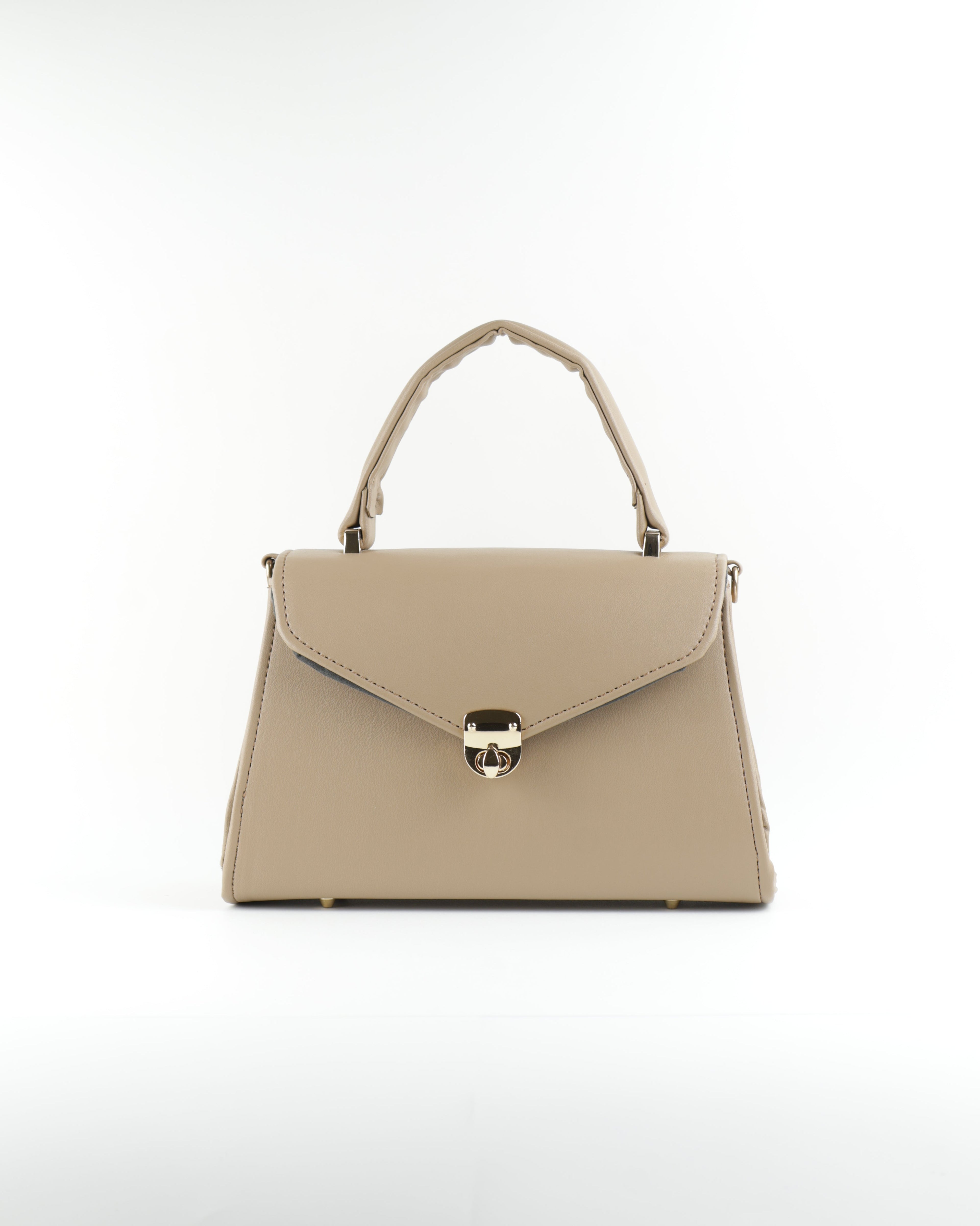 Classique Top Handle Bag - Taupe